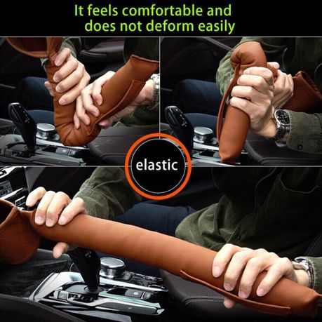 Car Seat Gap Filler PU Leather Pad - Left side variant image 7