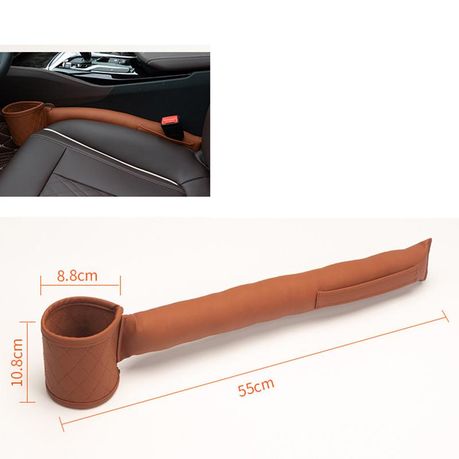 Car Seat Gap Filler PU Leather Pad - Left side variant image 10