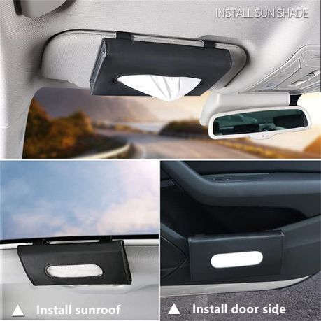 Car Tissue Holder For Sun Visor variant image 3