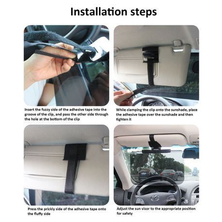 Car Visor for Car Adjustable Angle for Cars, Trucks, SUV variant image 4