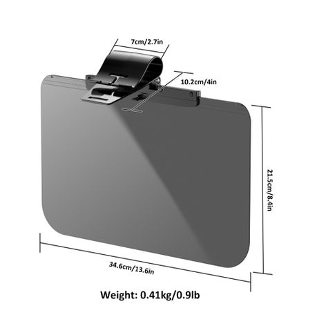 Car Visor for Car Adjustable Angle for Cars, Trucks, SUV variant image 5