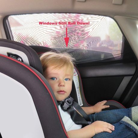 Car Window Shade Sock Side Window Sox + Windscreen Sun Shade Visor - Round variant image 4
