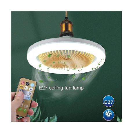 Ceiling Fan with Lights- White variant image 3