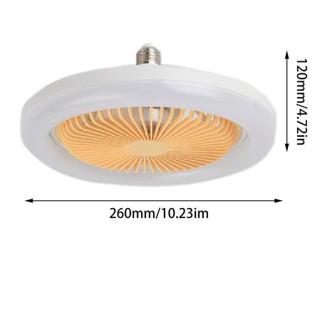 Ceiling Fan with Lights- White variant image 5