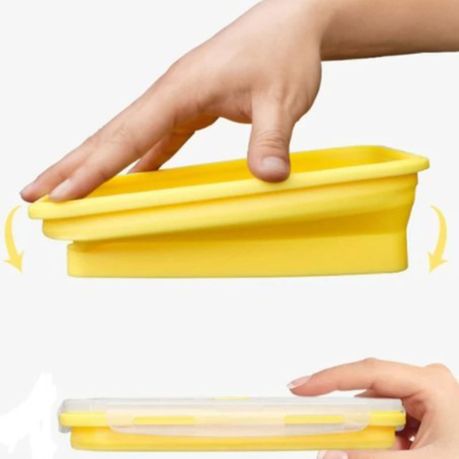 Collapsible Silicone Lunch Boxes - Set of Four variant image 18