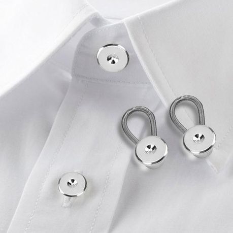 Collar Extenders Neck Extender Collar Extenders Button for Mens Shirts variant image 2