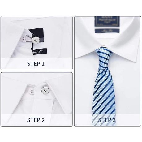 Collar Extenders Neck Extender Collar Extenders Button for Mens Shirts variant image 5