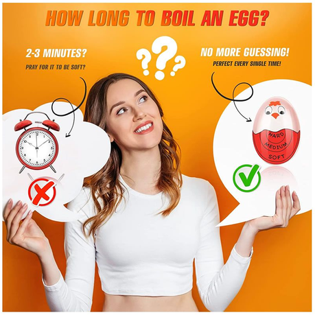 Color Changing Chicken Egg Timer F49-8-985 variant image 4