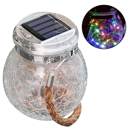 Crack Lamp Hanging Outdoor Garden for Path Lawn Decor - 2 Piece variant image 2