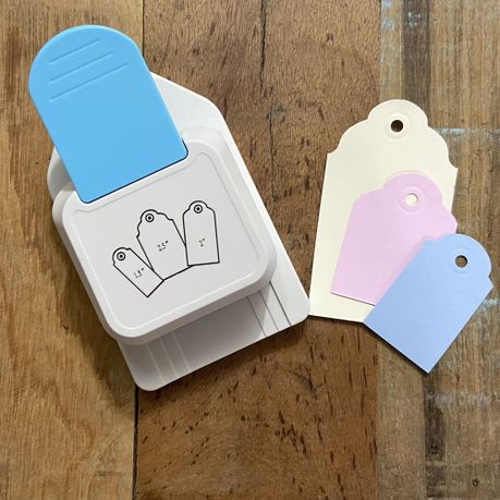 Craft Multifunctional DIY 3-In-One Label Making & Gift Tag Punch - Rounded variant image 5