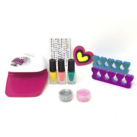Cute Girls Glam Salon Fun Nail Polish Dryer Kit variant image 2