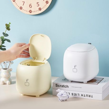 Cute Portable Mini Trash Can - Green variant image 3