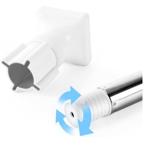 Decor Extendable Stainless Steel Rod Support Punch-Free Pole variant image 2