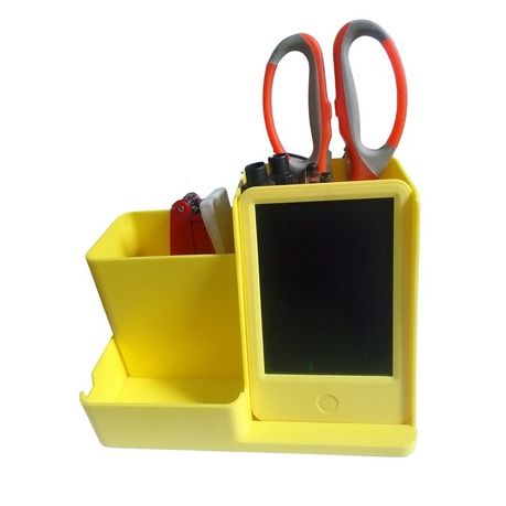 Desk organizer with induction charging phone holder variant image 3