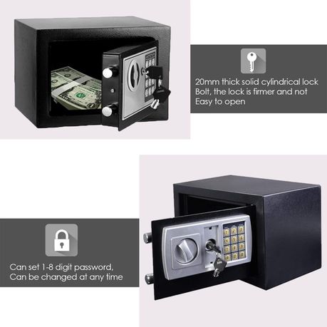 Digital Electronic Safe Box - Black variant image 5