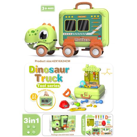 Dinosaur Truck - Tool Box Toy Set - Toys for Boys variant image 4