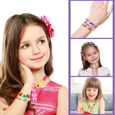DIY 400Pcs Beads for Kids Crafts Children's Jewelry Making Kit - SL22917 variant image 4