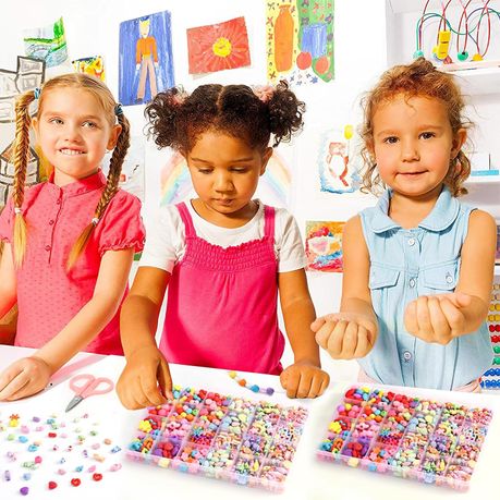 DIY 400Pcs Beads for Kids Crafts Children's Jewelry Making Kit - SL22917 variant image 5