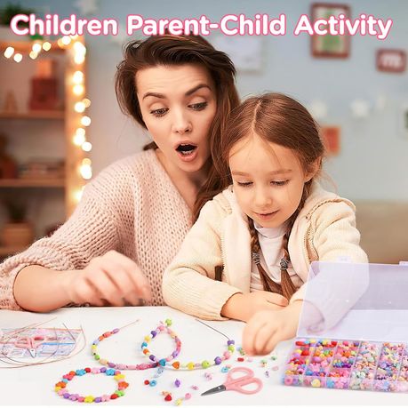 DIY 400Pcs Beads for Kids Crafts Children's Jewelry Making Kit - SL22917 variant image 6