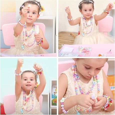 DIY 400Pcs Beads for Kids Crafts Children's Jewelry Making Kit - SL22917 variant image 9