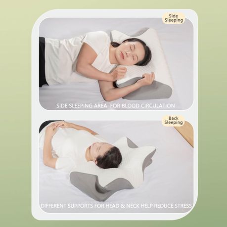 Dream sleeps Ergonomic Neck Pillow with Contoured Support variant image 5