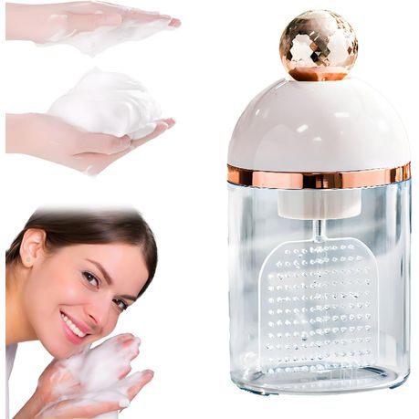 Electric Foam Maker For Face Wash - Pink variant image 3