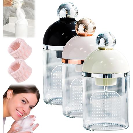 Electric Foam Maker For Face Wash - Pink variant image 4