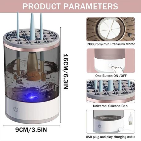 Electric Makeup Brush Cleaner Machine variant image 3