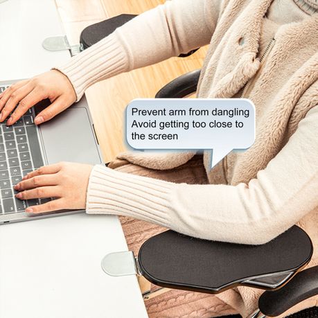 Ergonomic 180 Rotating Computer Desk Mouse Armrest Support Holder variant image 2