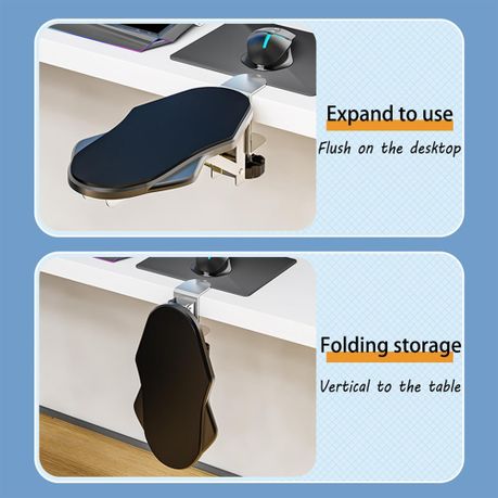 Ergonomic 180 Rotating Computer Desk Mouse Armrest Support Holder variant image 3