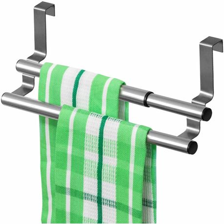 Expandable Stainless Steel Towel Rack variant image 2