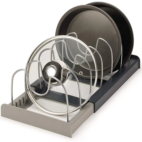 Expanding Cookware Organiser - Grey variant image 2