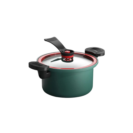 Fast Heating Pressure Pot with Lock Handles - Green variant image 1