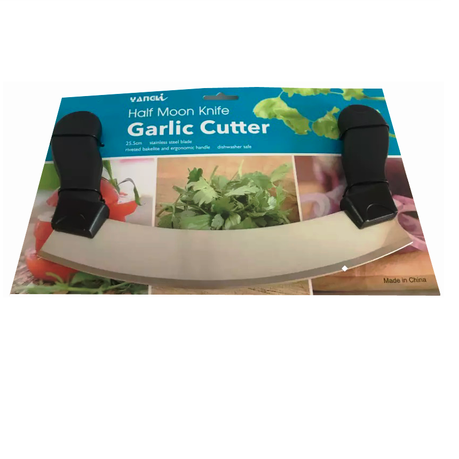 FI -Half Moon Knife Garlic Herbs Cutter variant image 2
