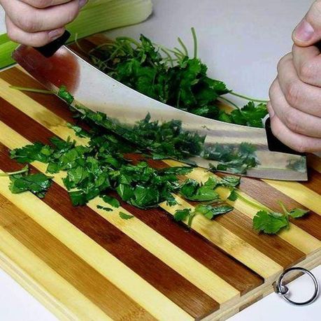 FI -Half Moon Knife Garlic Herbs Cutter variant image 3