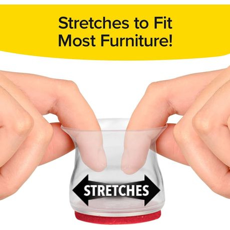 Flexible Chair Sliders- 8 Pack variant image 3