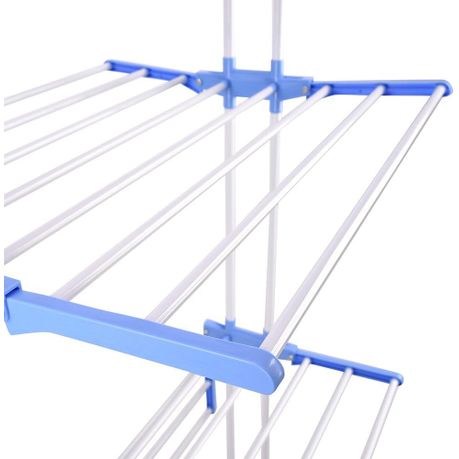 Foldable 3 Tier Clothes Rack Outdoor Indoor Airer variant image 7