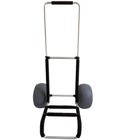 Foldable Beach Sand Cart Trolley with Large 12-inch Two Balloon Tires variant image 2
