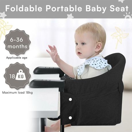 Foldable Children's Table Feeding Dining Chair Portable variant image 2