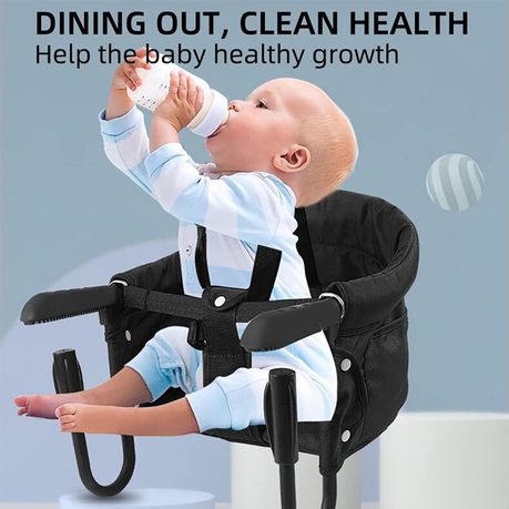 Foldable Children's Table Feeding Dining Chair Portable variant image 4