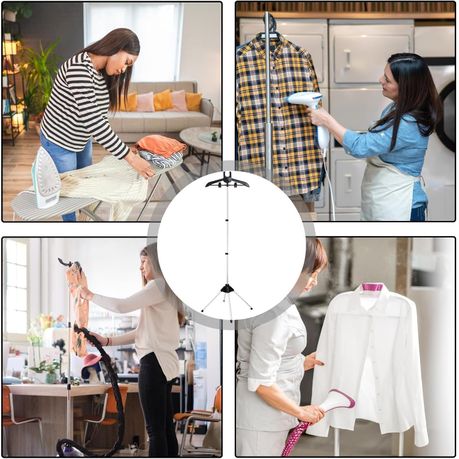 Foldable Garment Steamer Rack with Ironing Glove & Lint Remover - Combo Pack variant image 7