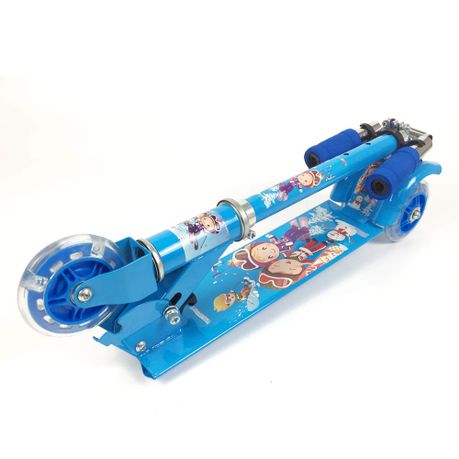 Foldable Kick Kids Scooter With 3 PVC Light Wheels variant image 3