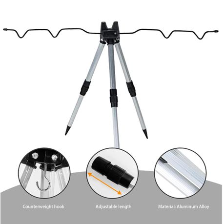 Folding Fishing Rod Tripod Bracket variant image 3