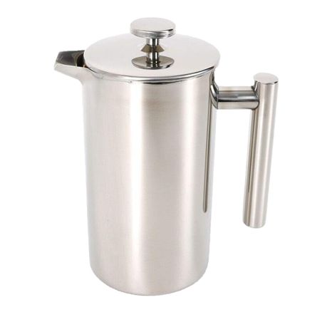 French Press Coffee Maker Double Wall Insulated Stainless Steel - 1000ml variant image 10
