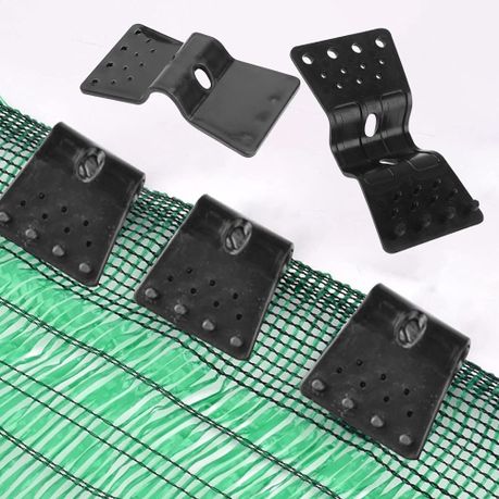 Garden Heavy Duty Shade Cloth Clothes Line Clip Clamp Peg Set of 10, 8cm variant image 3