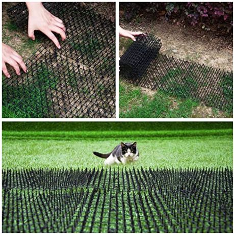 Garden Pest Control Heavy Duty Cat Scat Prickle Spike Mat Roll variant image 2