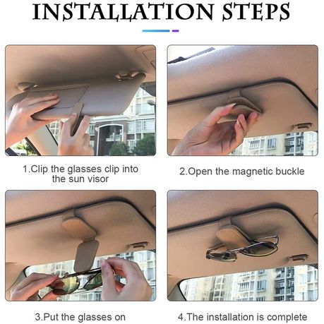 Glasses Hanger Clip For Car variant image 3