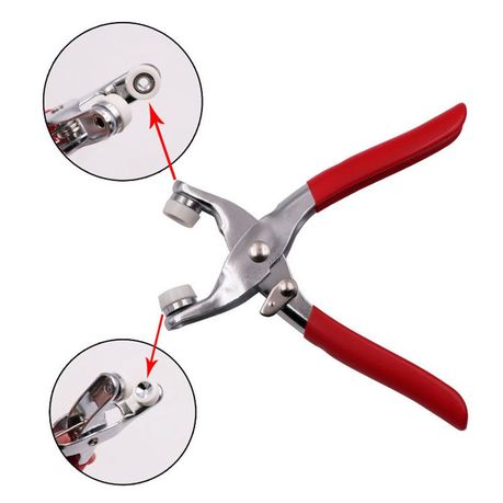 Hand Plier Open-Ring Cap Gripper Grip, Fastener Snap Pliers Craft Tool variant image 4