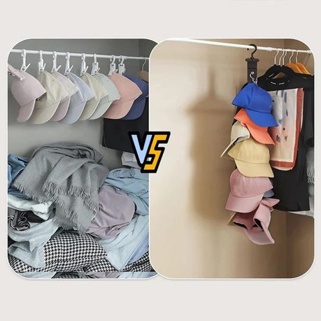 Hat Hook for Wall | Baseball Hat Rack Wall Hat Storage variant image 5