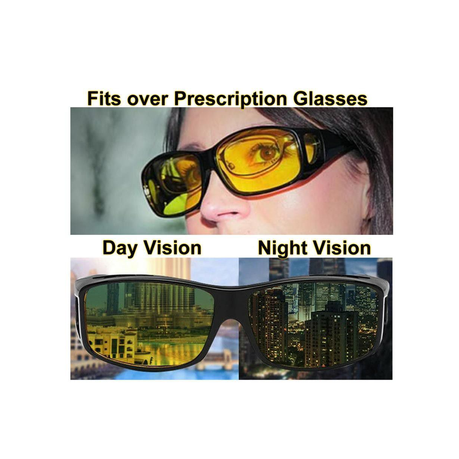 HD Vision Wrap Around Glasses variant image 3